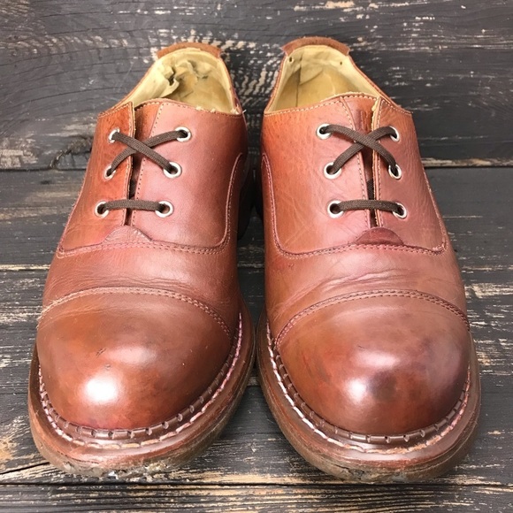 Vintage John Fluevog Mens Size 10 Leather Wingtip Oxford Derby Shoes main image 6